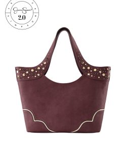 Jessica Simpson 2.0 Alana Tote in Pinot Noir