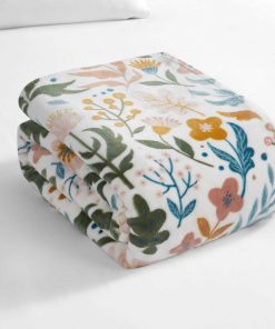 Mila Plush Throw in Blush