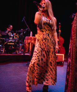 Jessica Simpson 2.0 Bias Dress in Animal Print