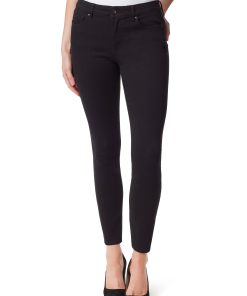 Adored High Rise Ankle Skinny Jeans in Black