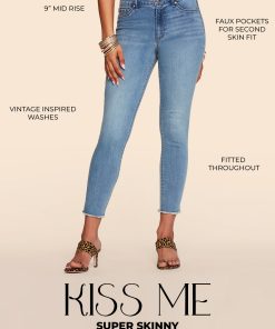 Kiss Me Skinny Jeans in Premium
