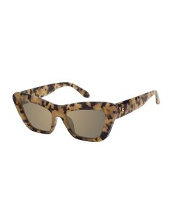 Bold Cat-Eye Sunglasses in Tortoise