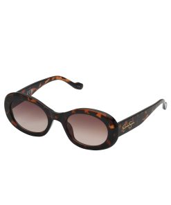 Iconic Vintage Oval Sunglasses in Tortoise
