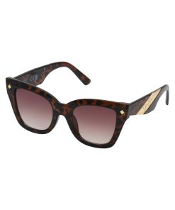 Bold Cat Eye Sunglasses in Tortoise