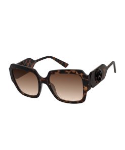 Statement Square Sunglasses in Tortoise