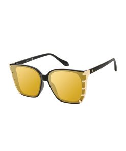 Chic Square Sunglasses in Black