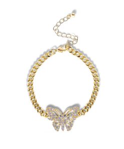 Butterfly Charm Bracelet