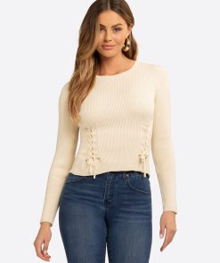 JS Jessica Simpson Taira Top in Birch
