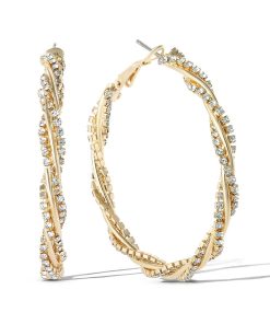 Spiral Hoop Earrings
