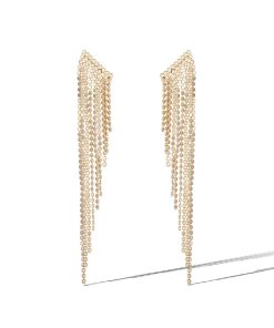 Fringe Drape Earrings