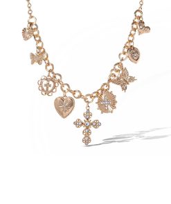 Gold Charm Necklace