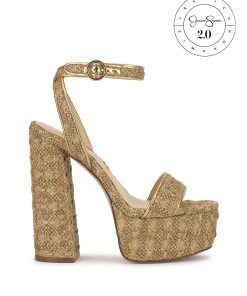 Axtyn Platform in Natural Raffia