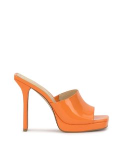 Azelica High Heel in Tangerine