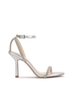 Baharia High Heel in Silver