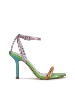 Baharia High Heel in Tangerine