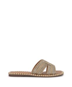 Blesyn Flat Sandal in Bermuda Sand