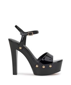 Calenta Studded Platform in Black