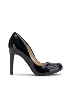 Calie Pump in Black Patent