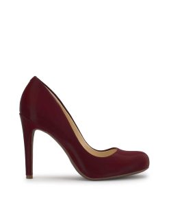 Calie Pump in Dark Cherry