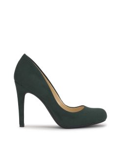 Calie Pump in Dark Pine
