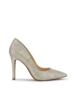 Cassani Pump in Light Gold