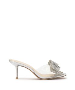 Celisha High Heel in Clear Embellished