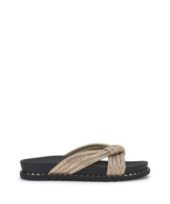 Cilleva Sandal in Gold