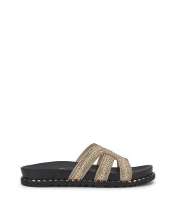 Colyve Sandal in Gold