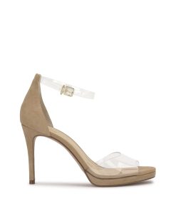 Daisile High Heel in Almond