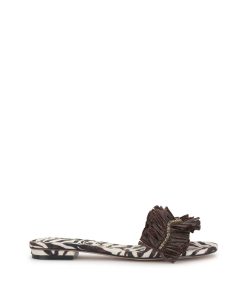 Danive Sandal in Brown Zebra