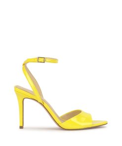 Davara High Heel in Yellow