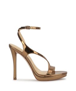 Dixia High Heel in Bronze