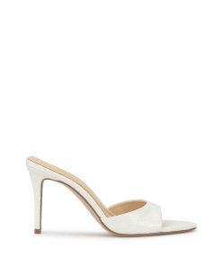 Dravie High Heel in Bright White