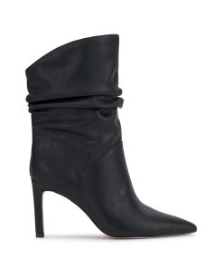 Elisti Scrunch Bootie in Black