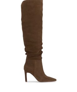 Emetta Over The Knee Boot in Maple