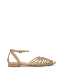 Eulean Sandal in Natural Raffia