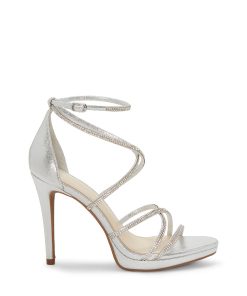 Jaeya High Heel in Platinum
