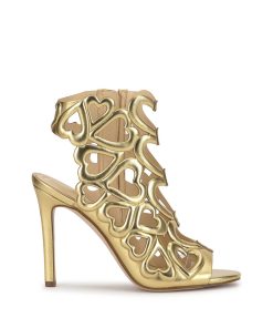 Jalina High Heel in Gold