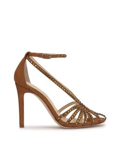 Jittale High Heel in Golden Copper
