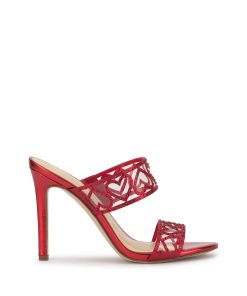 Jovara High Heel in Red Muse