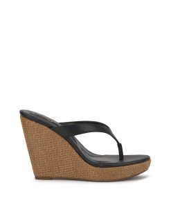 Jyseta Wedge in Black
