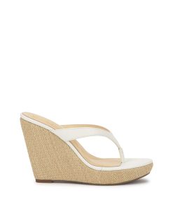 Jyseta Wedge in Bright White