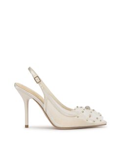 Lavilra High Heel in Off White