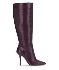 Lovienn Knee High Boot in Sugar Plum