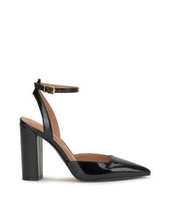 Nazela Pump in Black Patent