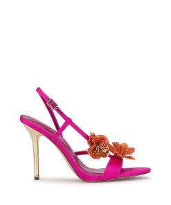 Nivory High Heel in Bright Fushcia