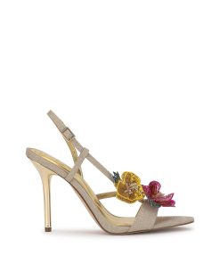 Nivory High Heel in Gold