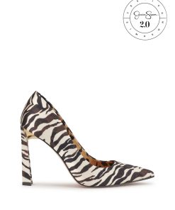 Omissia High Heel in Brown Zebra