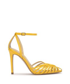 Paveri Pump in Golden Yellow