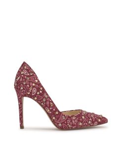Prizma D'Orsay Pump in Red Bandana